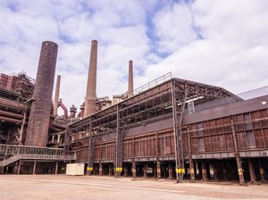 Voelklingen Ironworks in Germany, a UNESCO World Heritage Site 