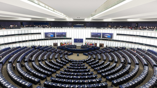 the European Parliament in Strasbourg, plenary sitting