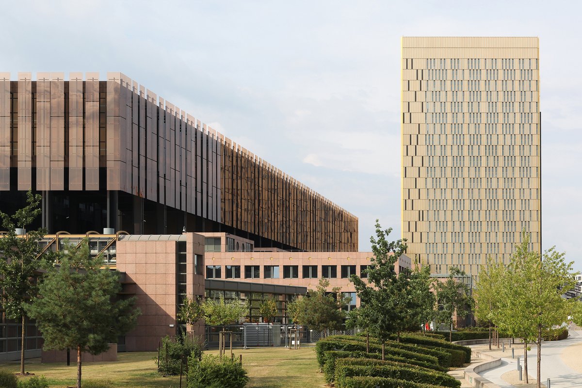 Picture of the Court of Justice of the EU building in Luxembourg.