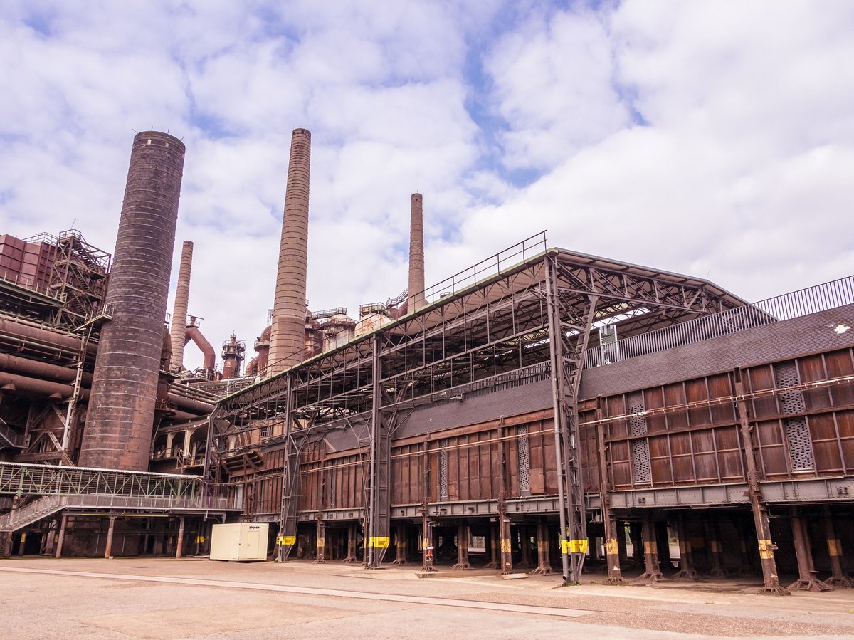 Voelklingen Ironworks in Germany, a UNESCO World Heritage Site